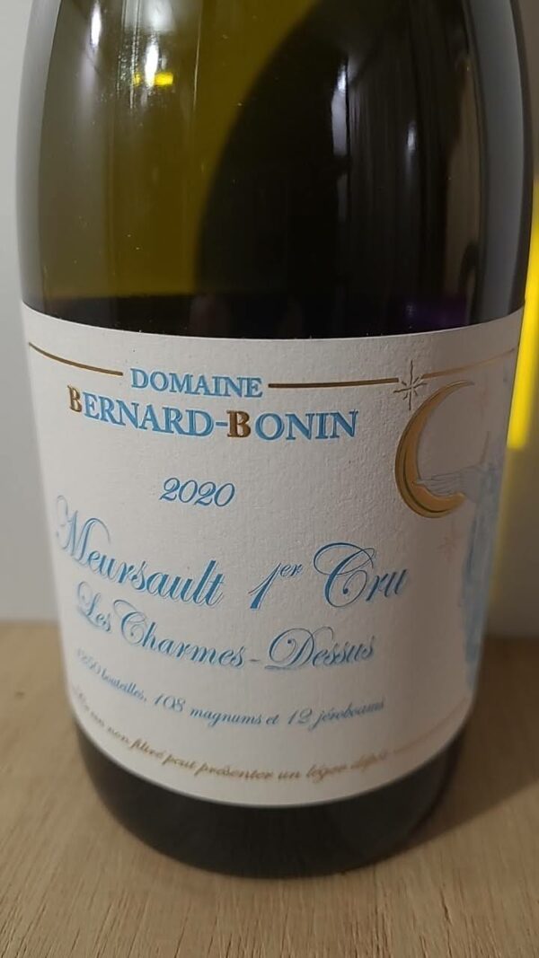 Domaine Bernard-Bonin Meursault Premier Cru Les Charmes-Dessus 2020